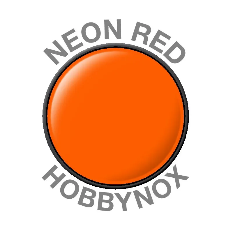 Neon Röd R/C Racing Car Spray Färg 150 ml - 3