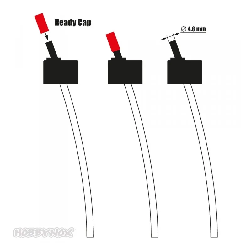 Airbrush Flask Adapter för 60ml/120ml (1) - 4