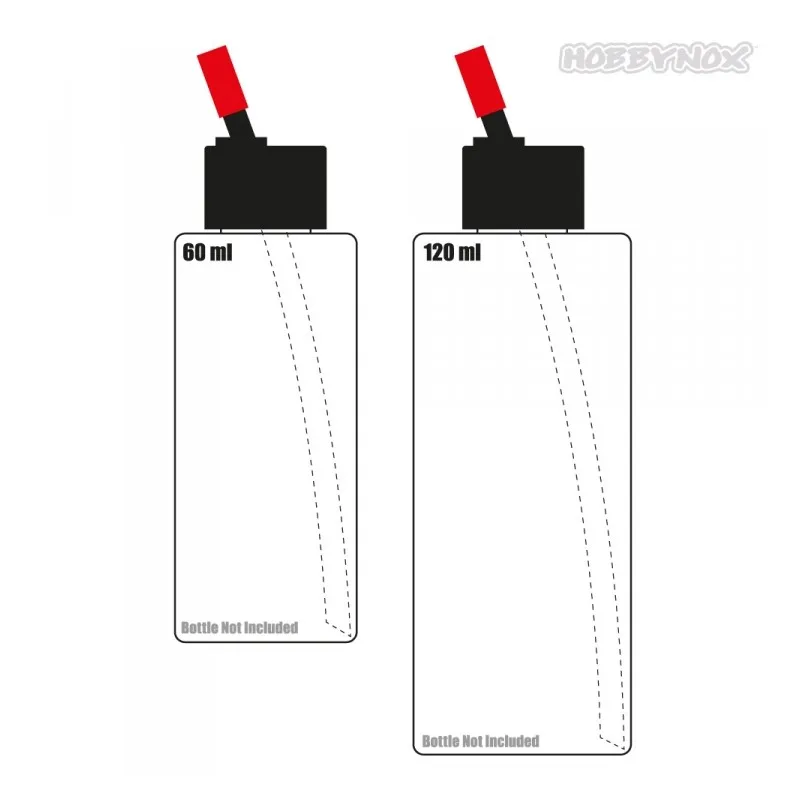 Airbrush Flask Adapter för 60ml/120ml (1) - 6