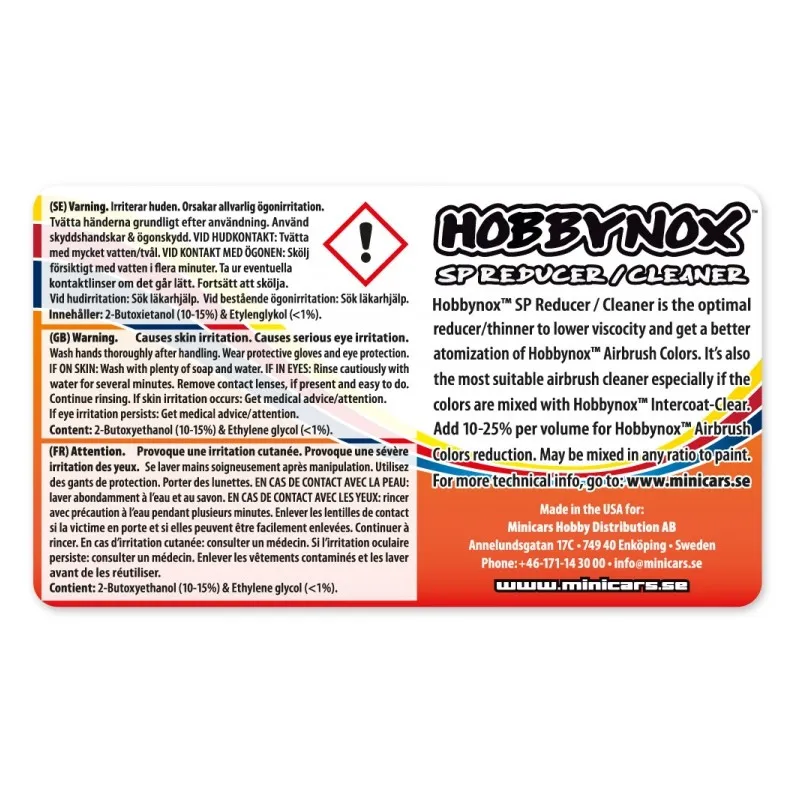 Airbrush Color SP Förtunning/Rengöring 120ml - 2