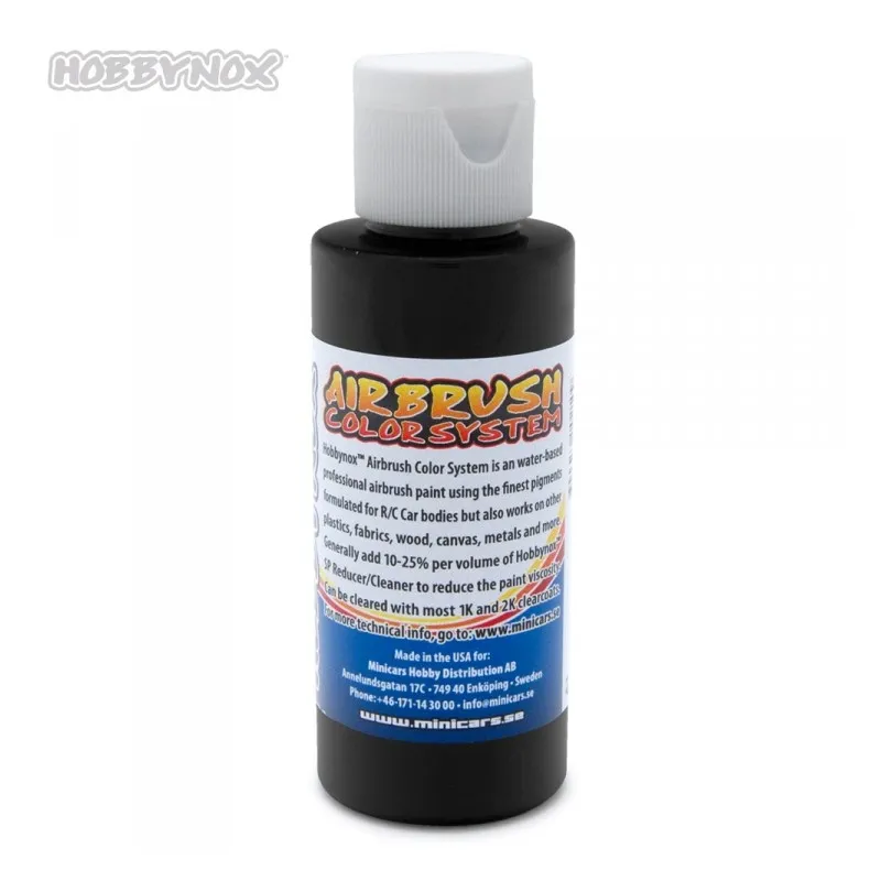 Airbrush Color Solid Svart 60 ml - 2