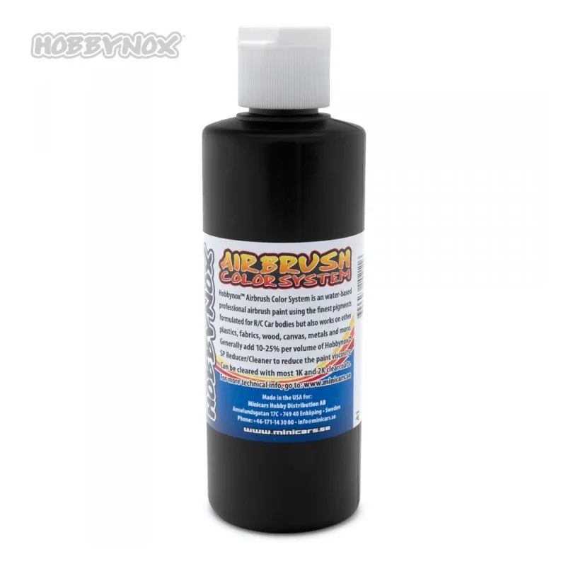 Airbrush Color Solid Svart 120 ml - 2