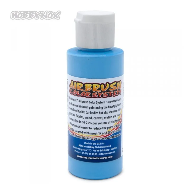 Airbrush Color Solid Sky Blå 60ml - 2