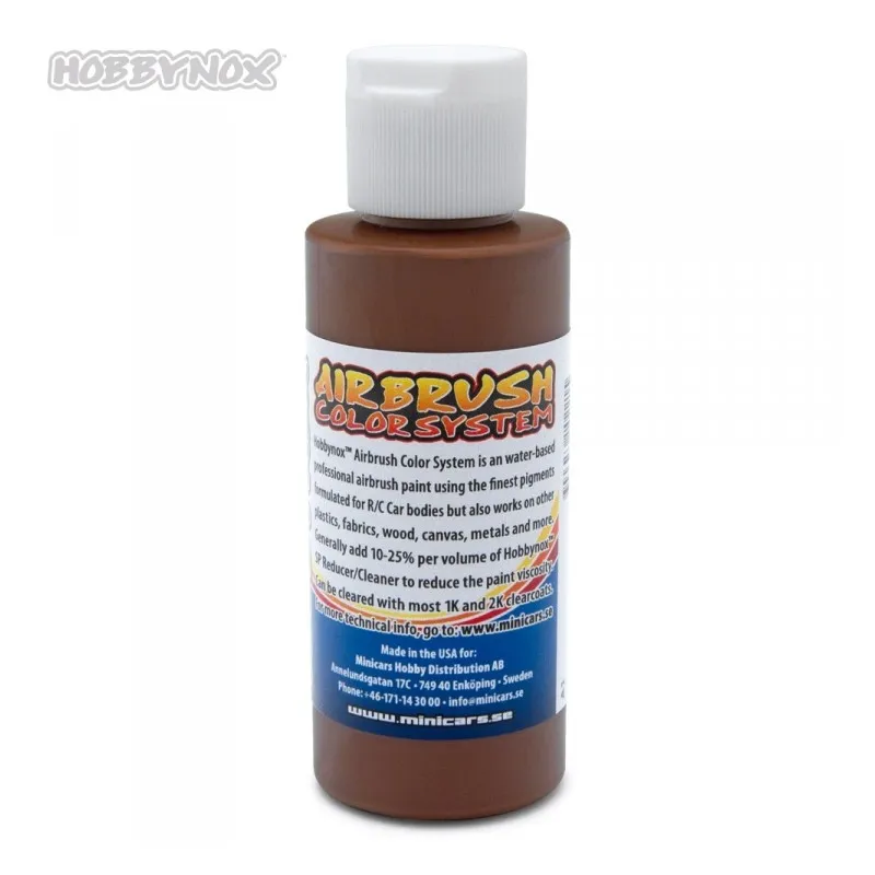 Airbrush Color Solid Brun 60 ml - 2