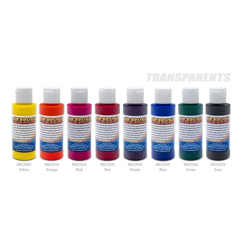 Airbrush Color Transparent Grå 60ml - 4
