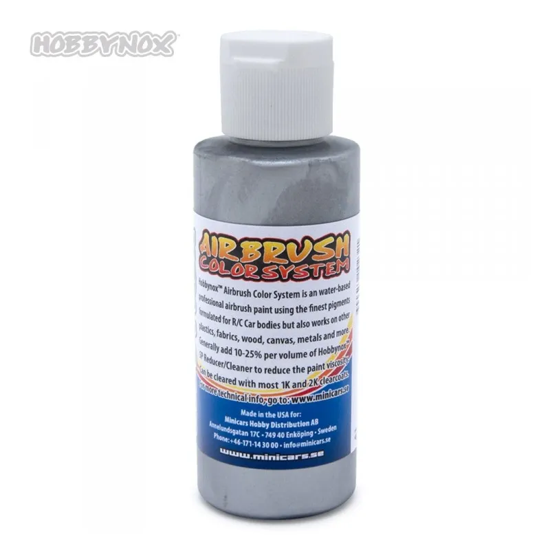 Airbrush Color Pearl Silver 60ml - 2