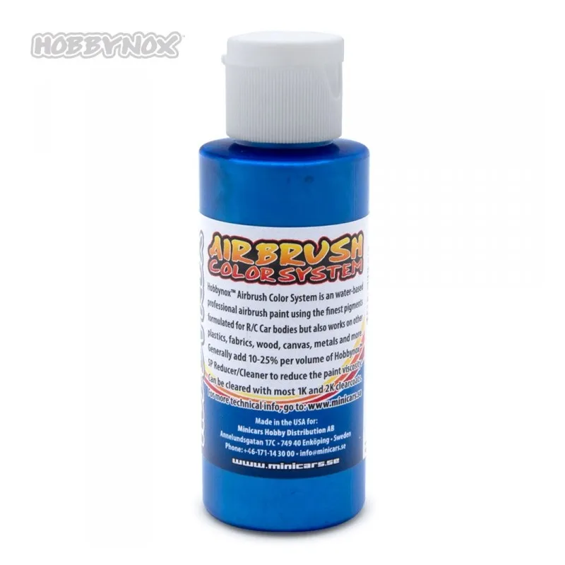 Airbrush Color Pearl Blå 60ml - 2