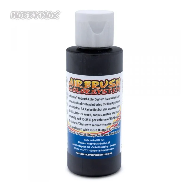 Airbrush Color Pearl Svart 60ml - 2