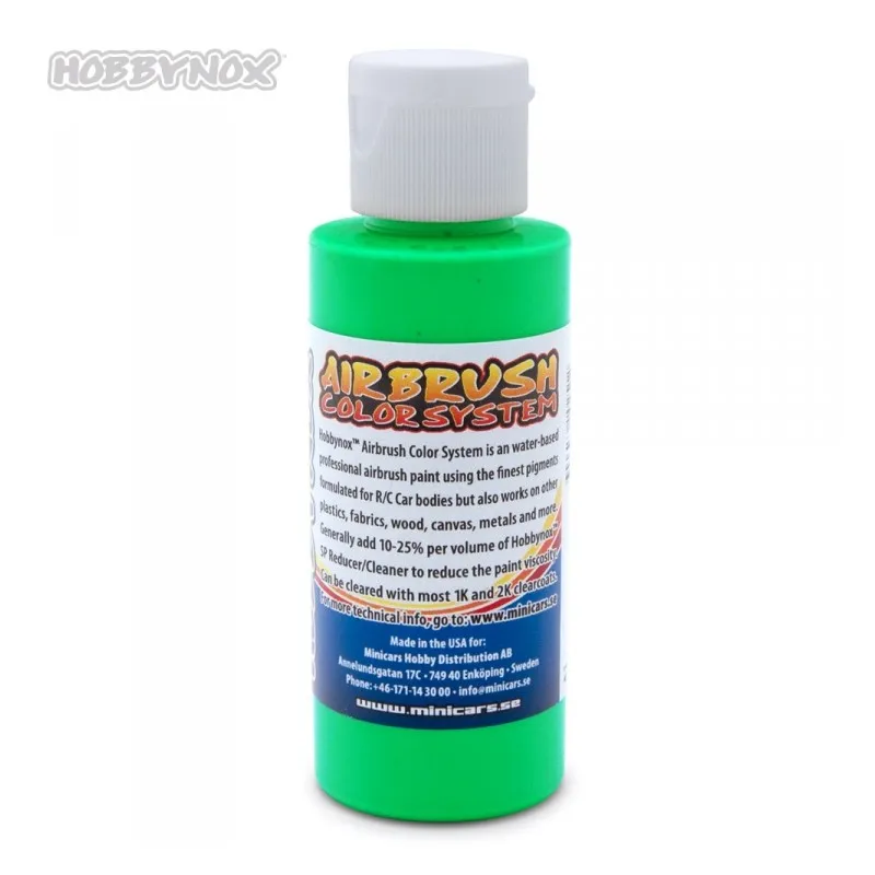 Airbrush Color Neon Grön 60ml