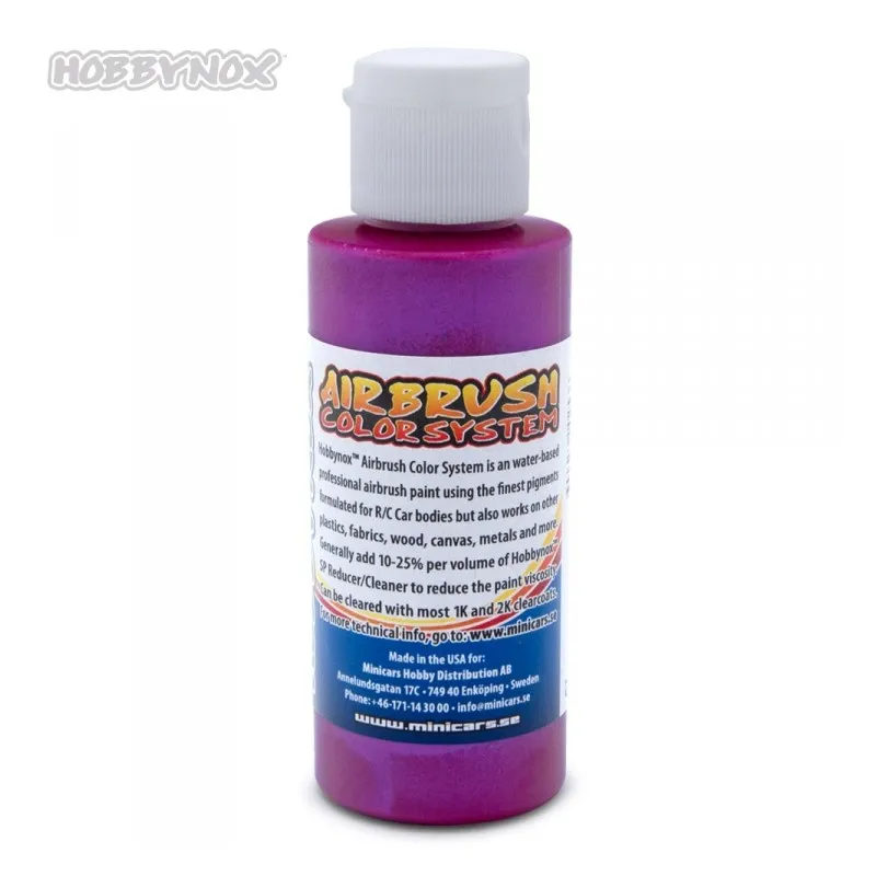 Airbrush Color Iridescent Candy Röd 60ml