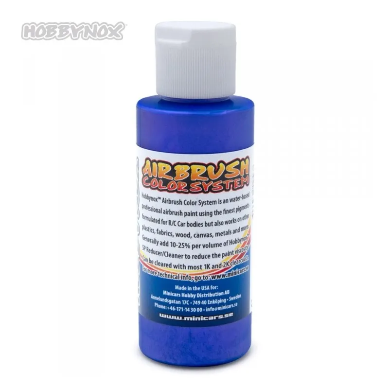 Airbrush Color Iridescent Blå 60ml