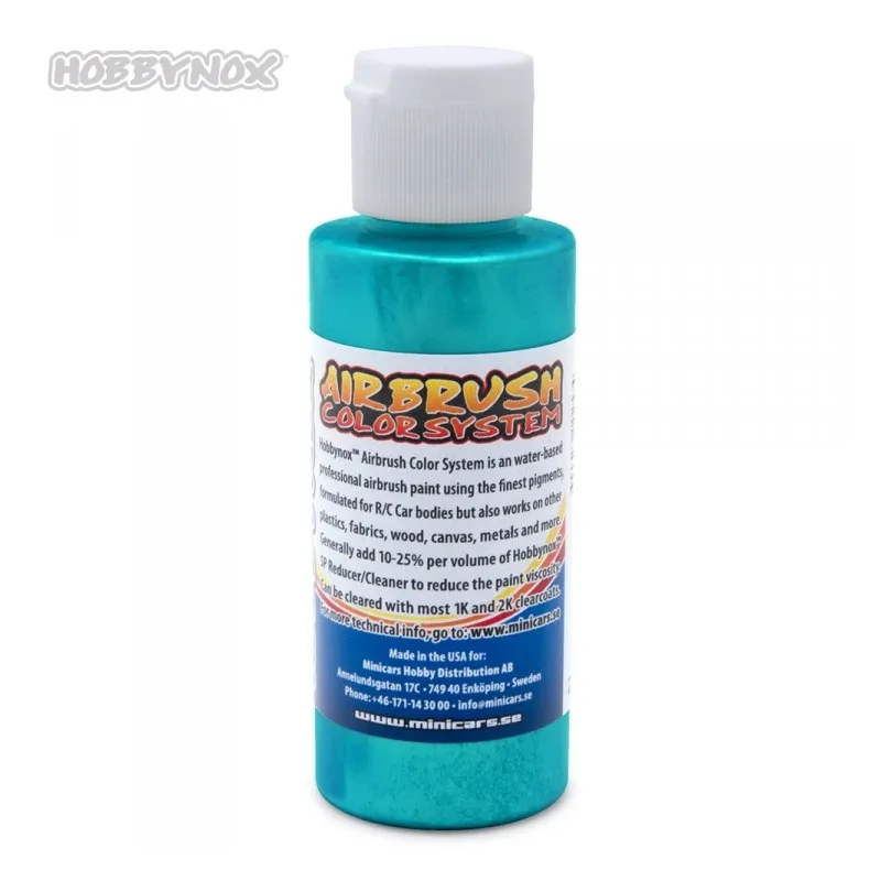 Airbrush Color Iridescent Teal Grön 60ml