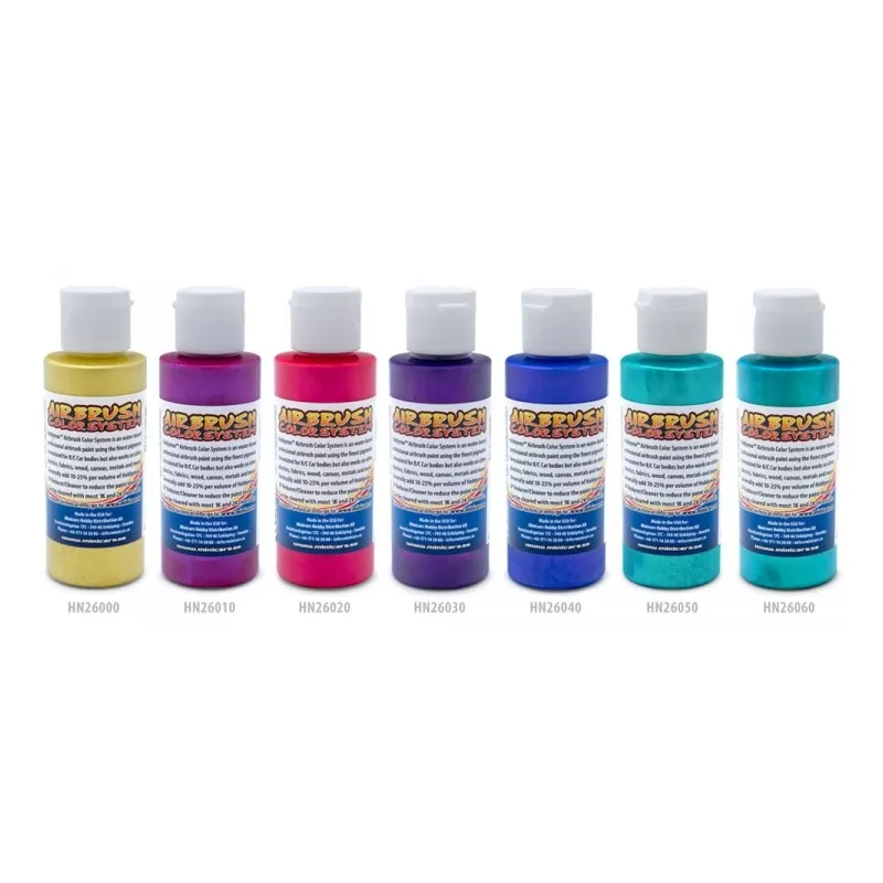 Airbrush Color Iridescent Teal Grön 60ml - 4