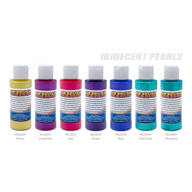 Airbrush Color Iridescent Turkos 60ml - 3