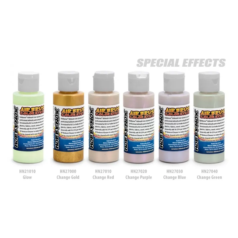 Airbrush Color Change Blå 60ml - 4