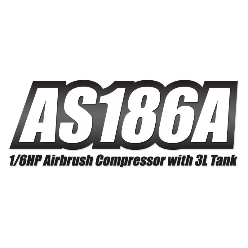 Airbrush Kompressor 1/6HP med 3L Tank (0-4BAR) - 4