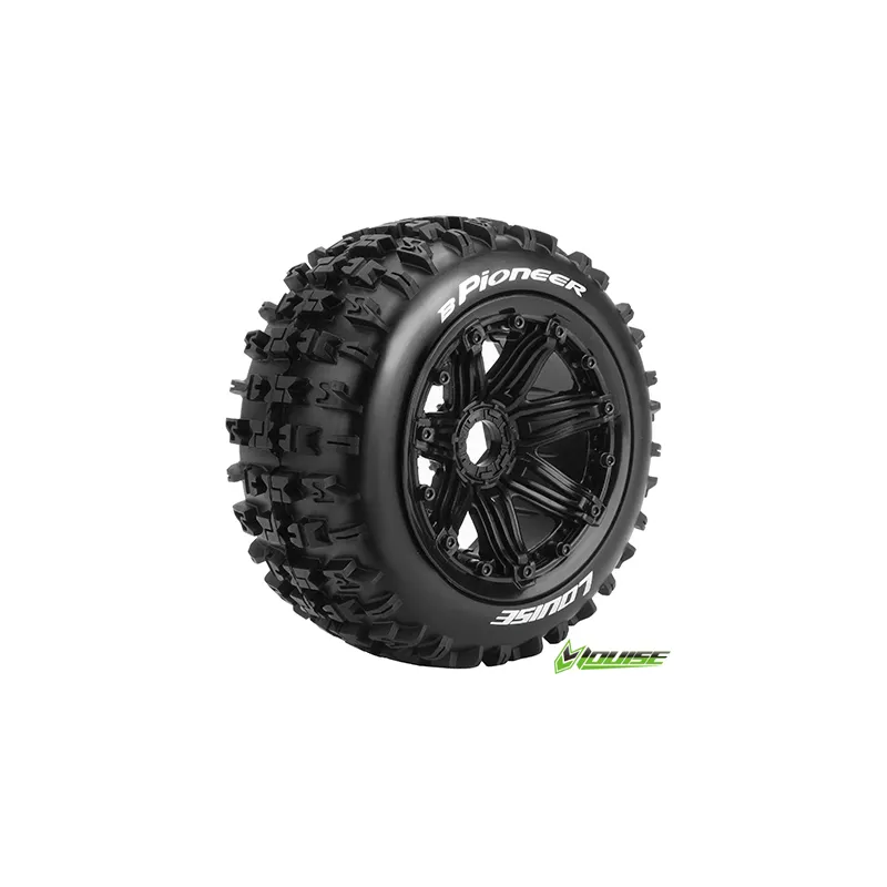Däck & Fälg B-PIONEER LS Buggy Rear (24mm Hex) (2)