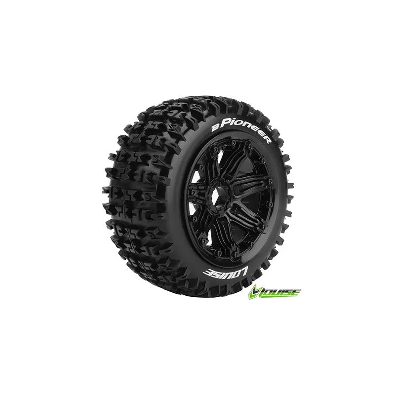 Däck & Fälg B-PIONEER LS Buggy Front (24mm Hex) (2)