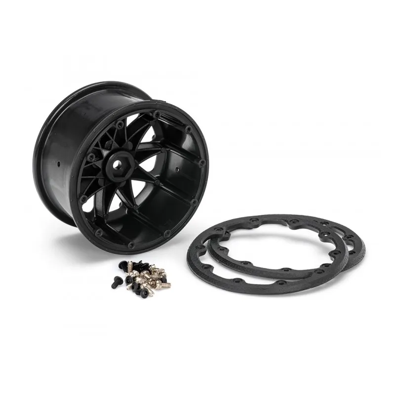 Däck & Fälg MT-CYCLONE 1/10 Svart Beadlock (1/2) Soft MFT - 4