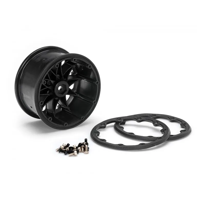 Däck & Fälg MT-CYCLONE 1/10 Svart Beadlock (1/2) Soft MFT - 4