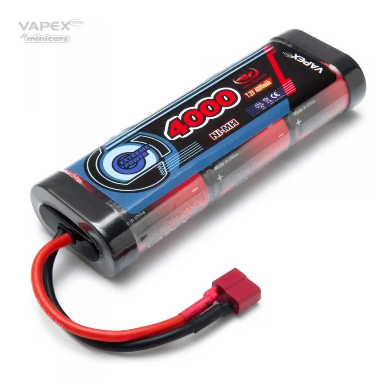 NiMH Batteri 7,2V 4000mAh T-kontakt