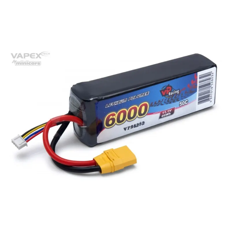 Li-Po Batteri 3S 11,1V 6000mAh 50C XT90-Kontakt