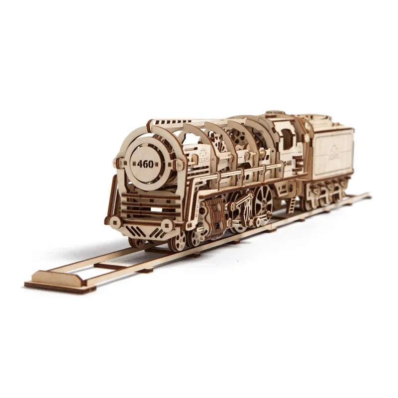 Ugears Steam Locomotiv U-460 with Tender
