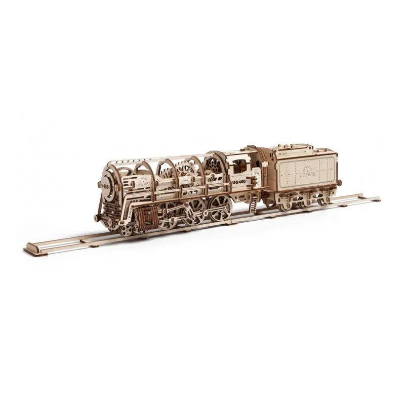 Ugears Steam Locomotiv U-460 with Tender - 2