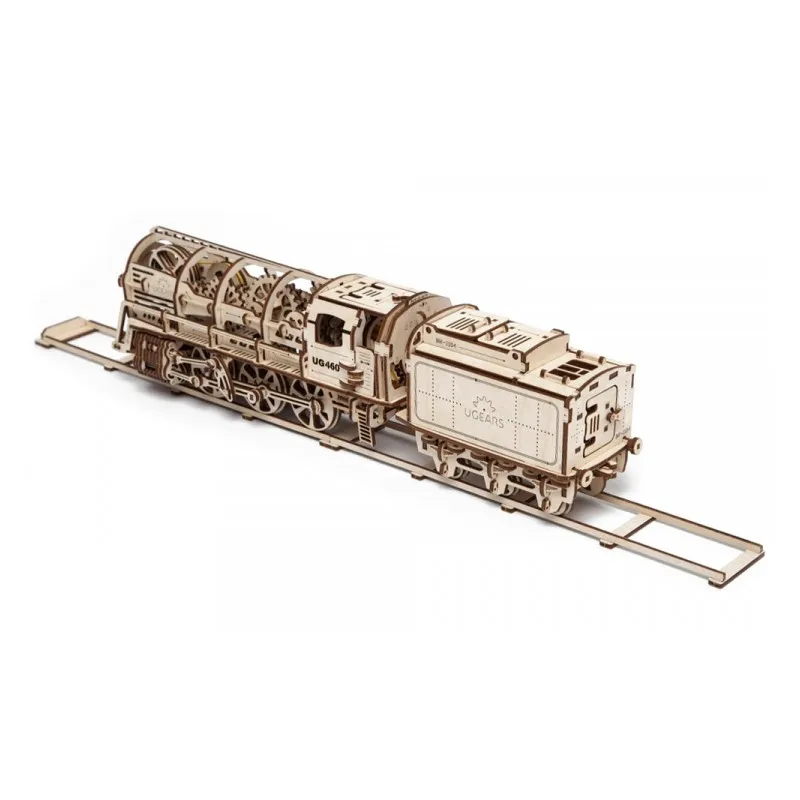 Ugears Steam Locomotiv U-460 with Tender - 3