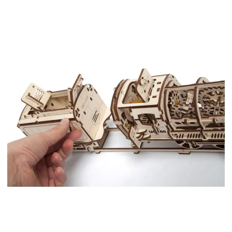 Ugears Steam Locomotiv U-460 with Tender - 5