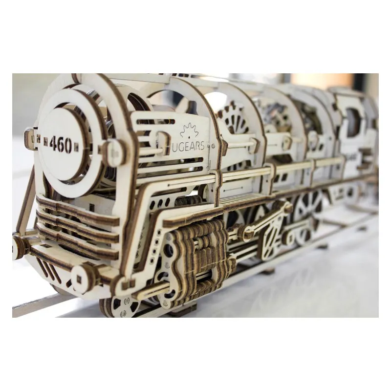 Ugears Steam Locomotiv U-460 with Tender - 7