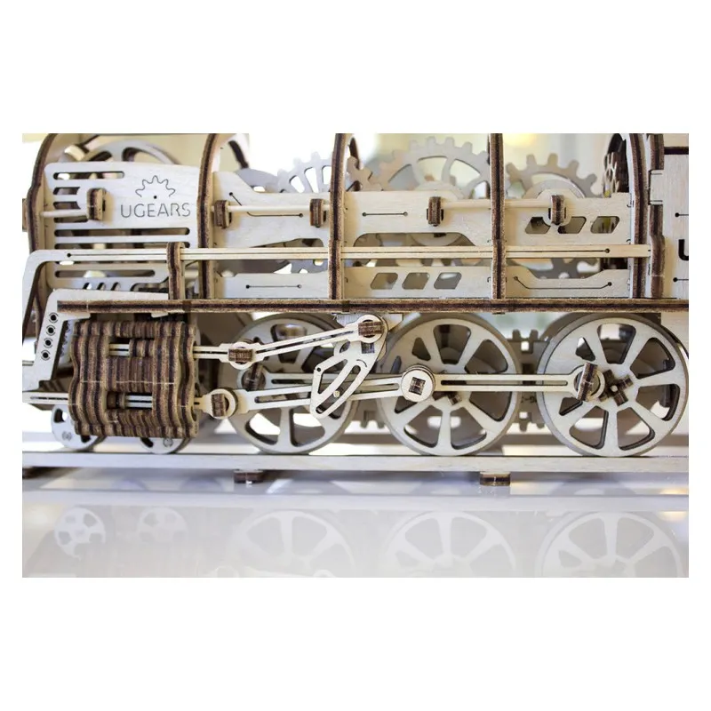 Ugears Steam Locomotiv U-460 with Tender - 8