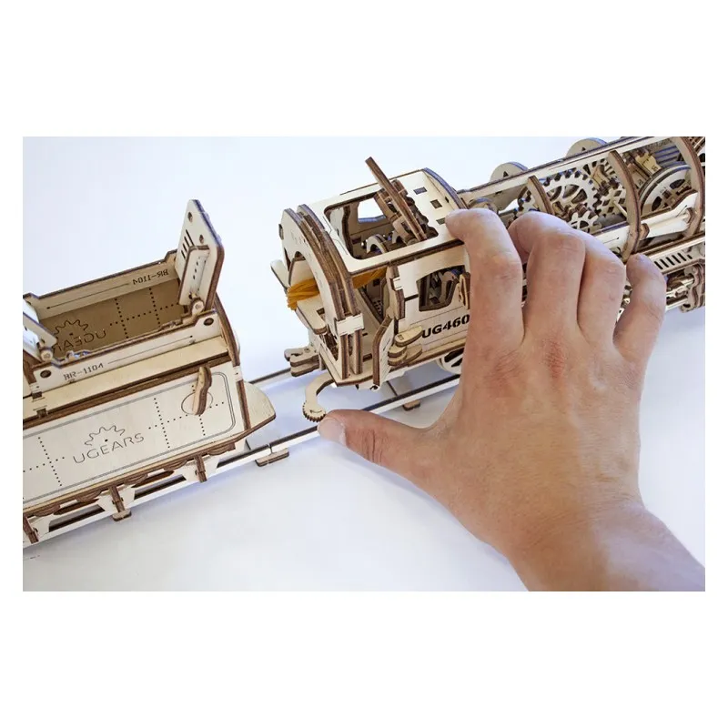 Ugears Steam Locomotiv U-460 with Tender - 9