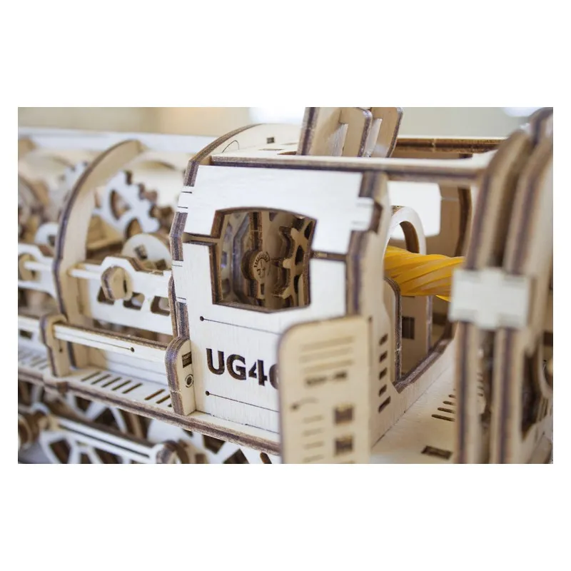 Ugears Steam Locomotiv U-460 with Tender - 10