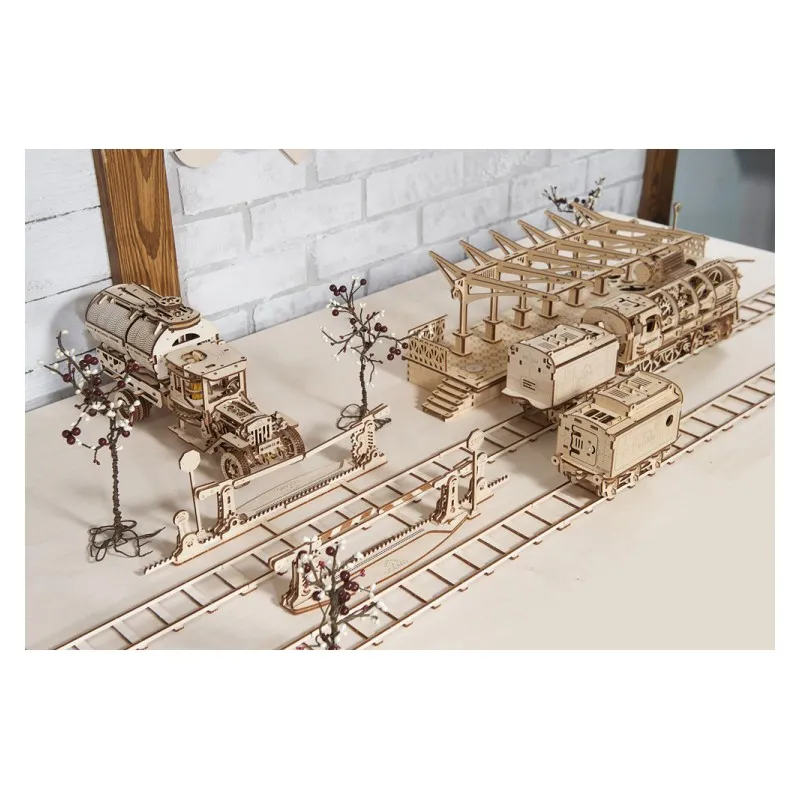 Ugears Set of Rails with Crossings - 5