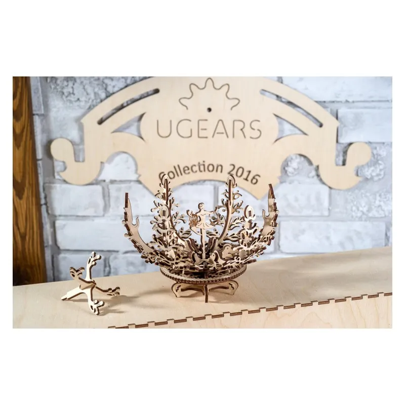 Ugears Mechanical Flower - 5