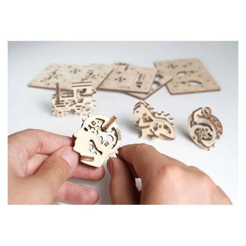 Ugears U-Fidget Tribiks - 3