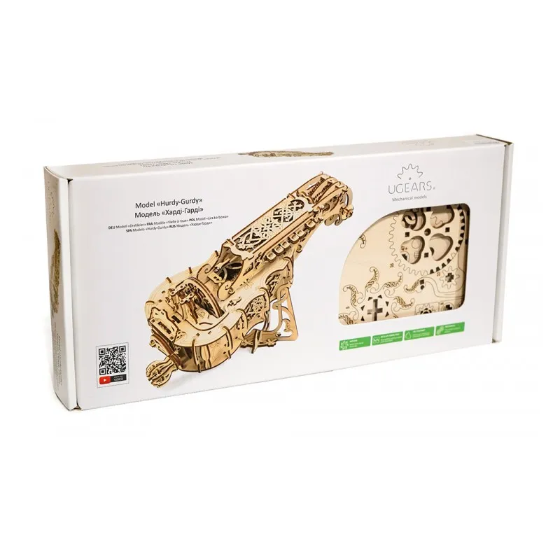 Ugears Hurdy-Gurdy - 3