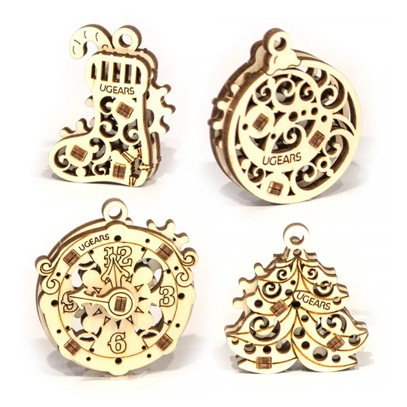 Ugears U-Fidget Happy New Gear