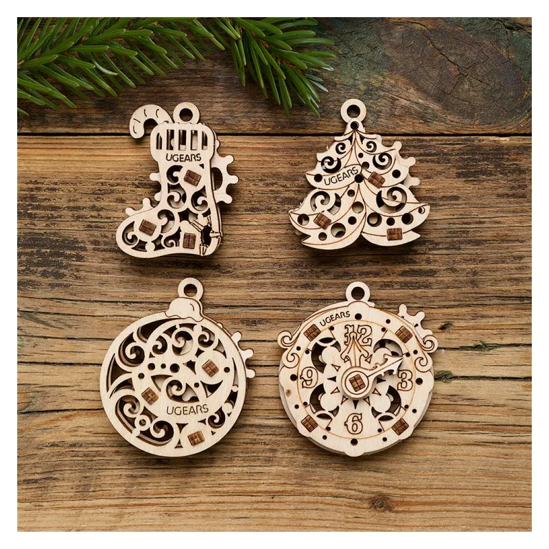 Ugears U-Fidget Happy New Gear - 6