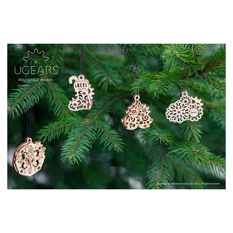 Ugears U-Fidget Happy New Gear - 7