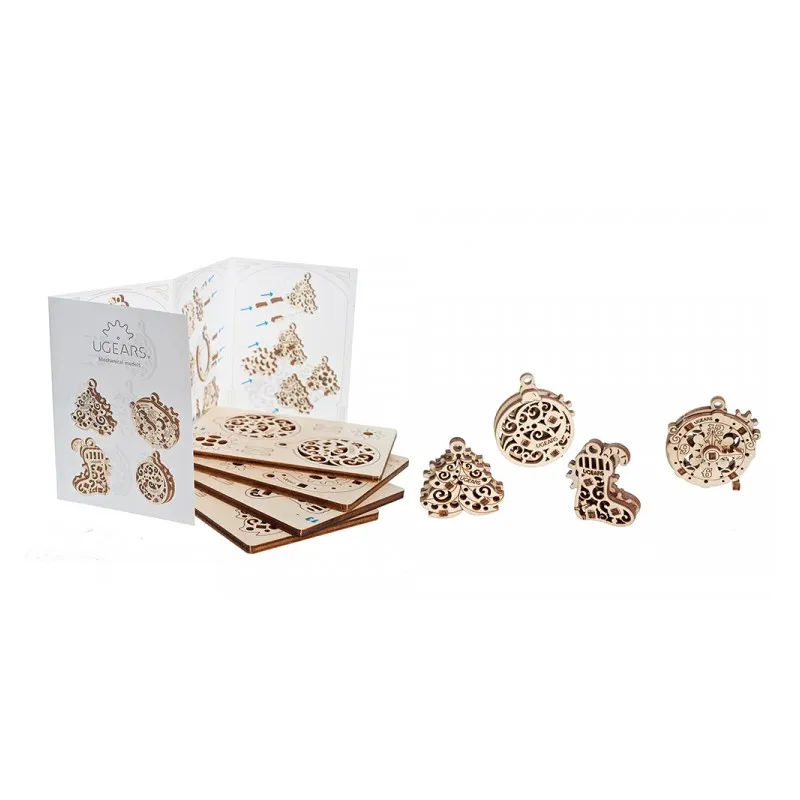 Ugears U-Fidget Happy New Gear - 8