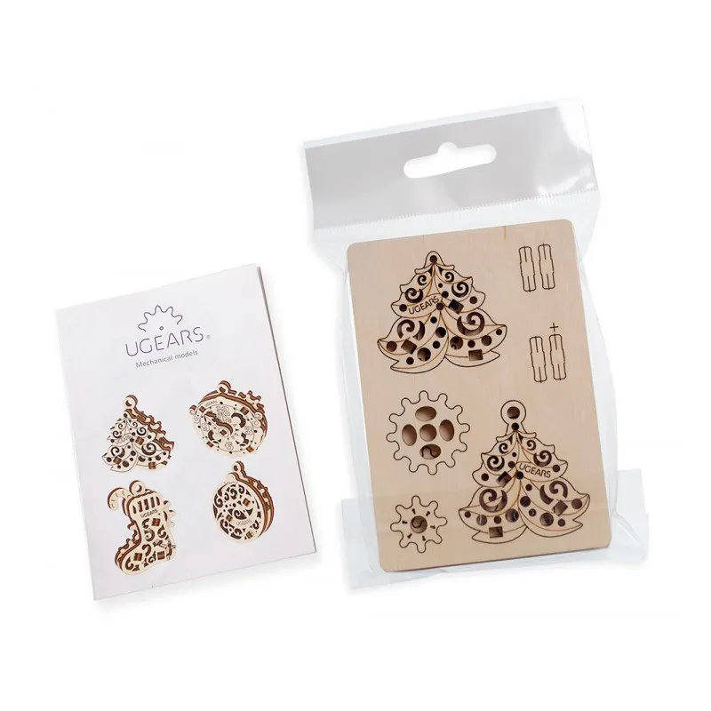 Ugears U-Fidget Happy New Gear - 10