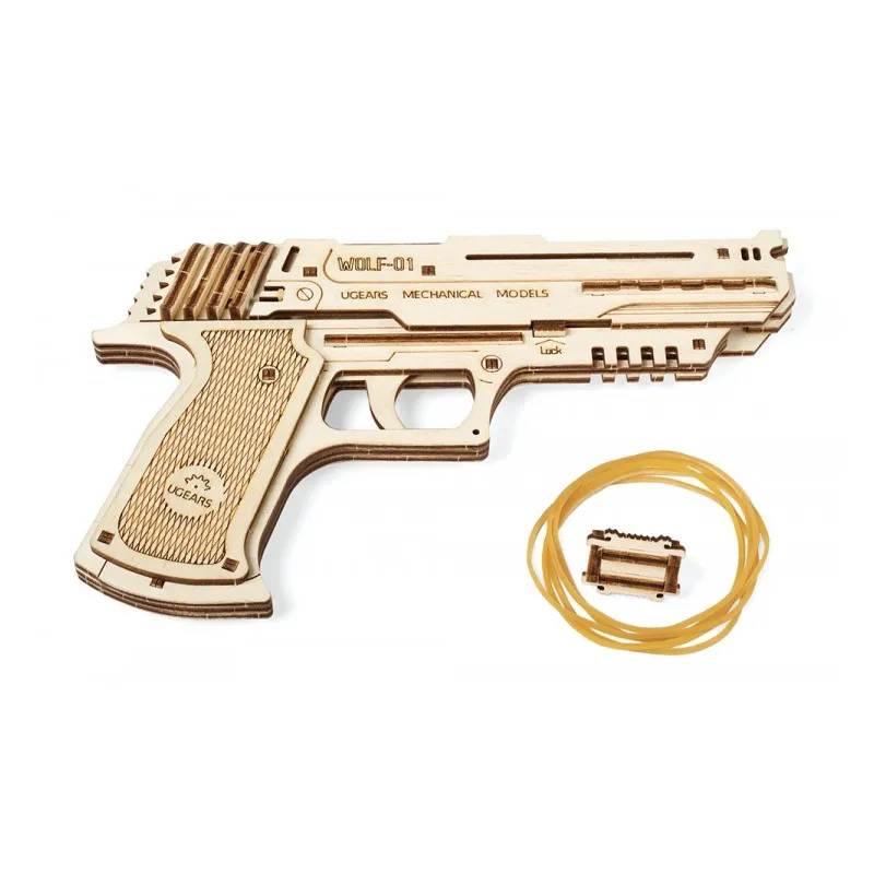 Ugears Wolf-01 Handgun - 6