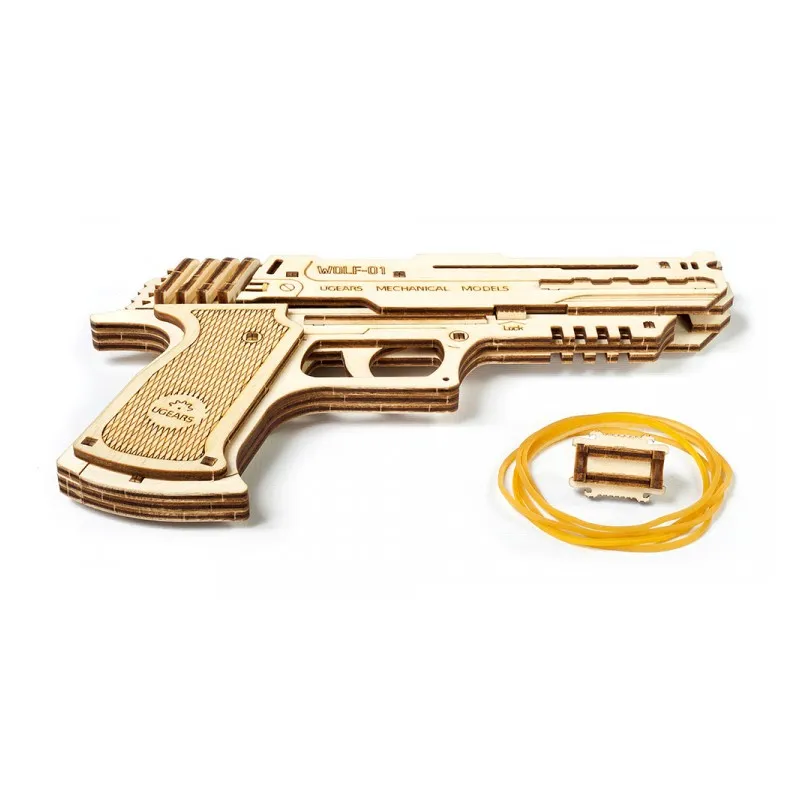 Ugears Wolf-01 Handgun - 8