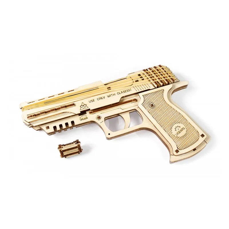 Ugears Wolf-01 Handgun - 9