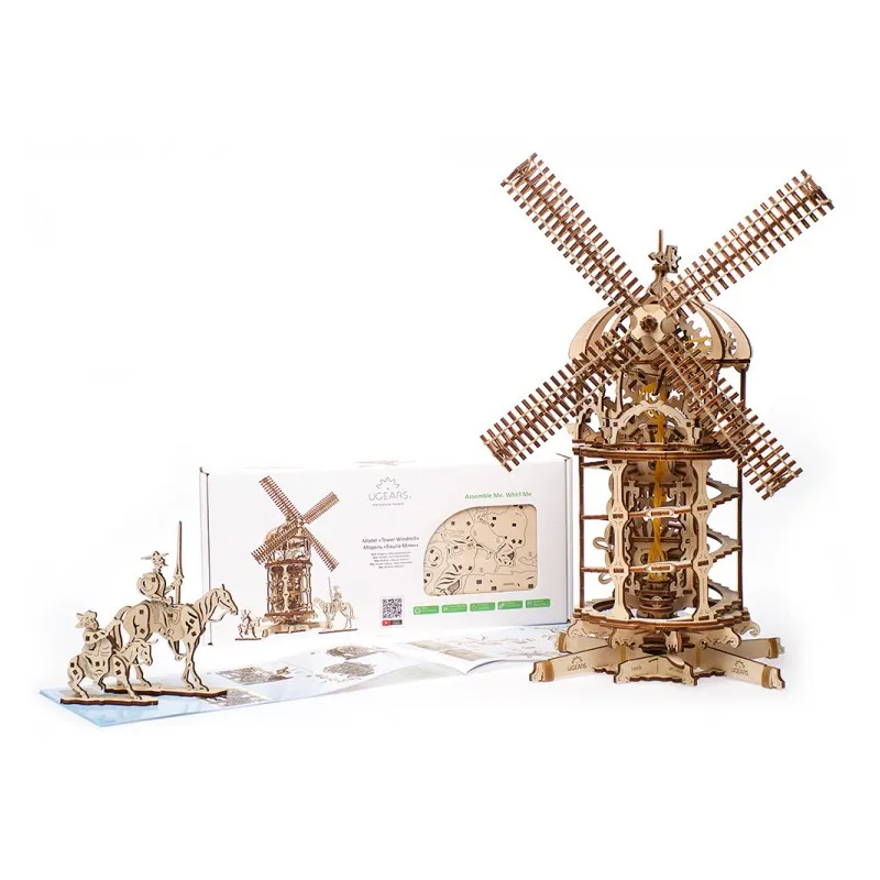 Ugears Tower Windmill - 5