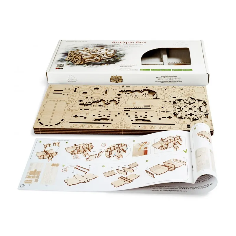 Ugears Antique Box - 9