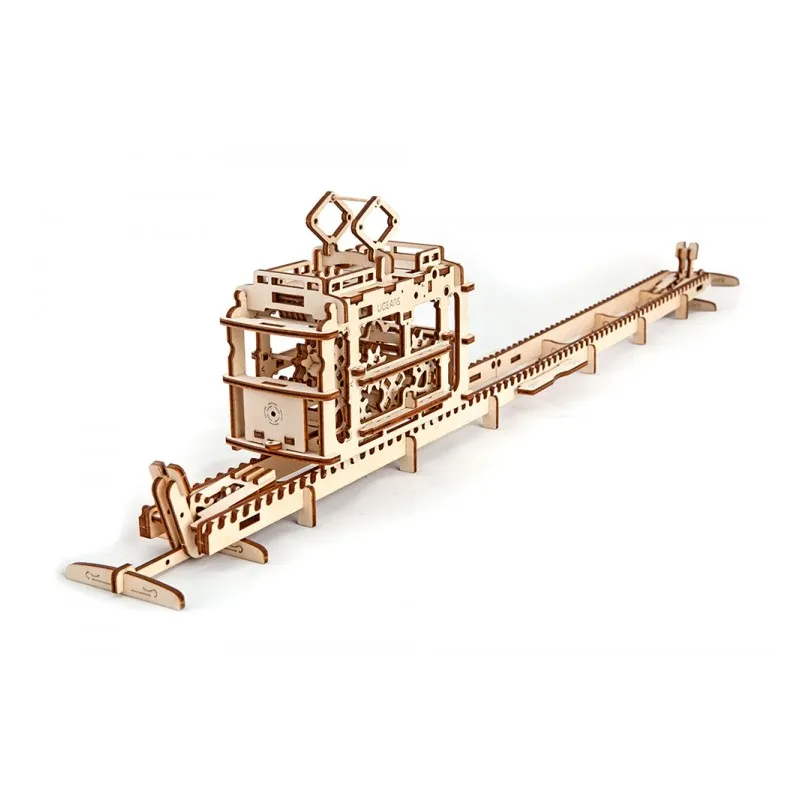 Ugears Tram on Rails