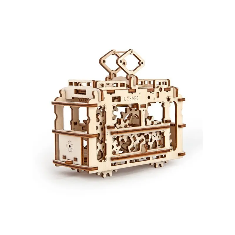 Ugears Tram on Rails - 2